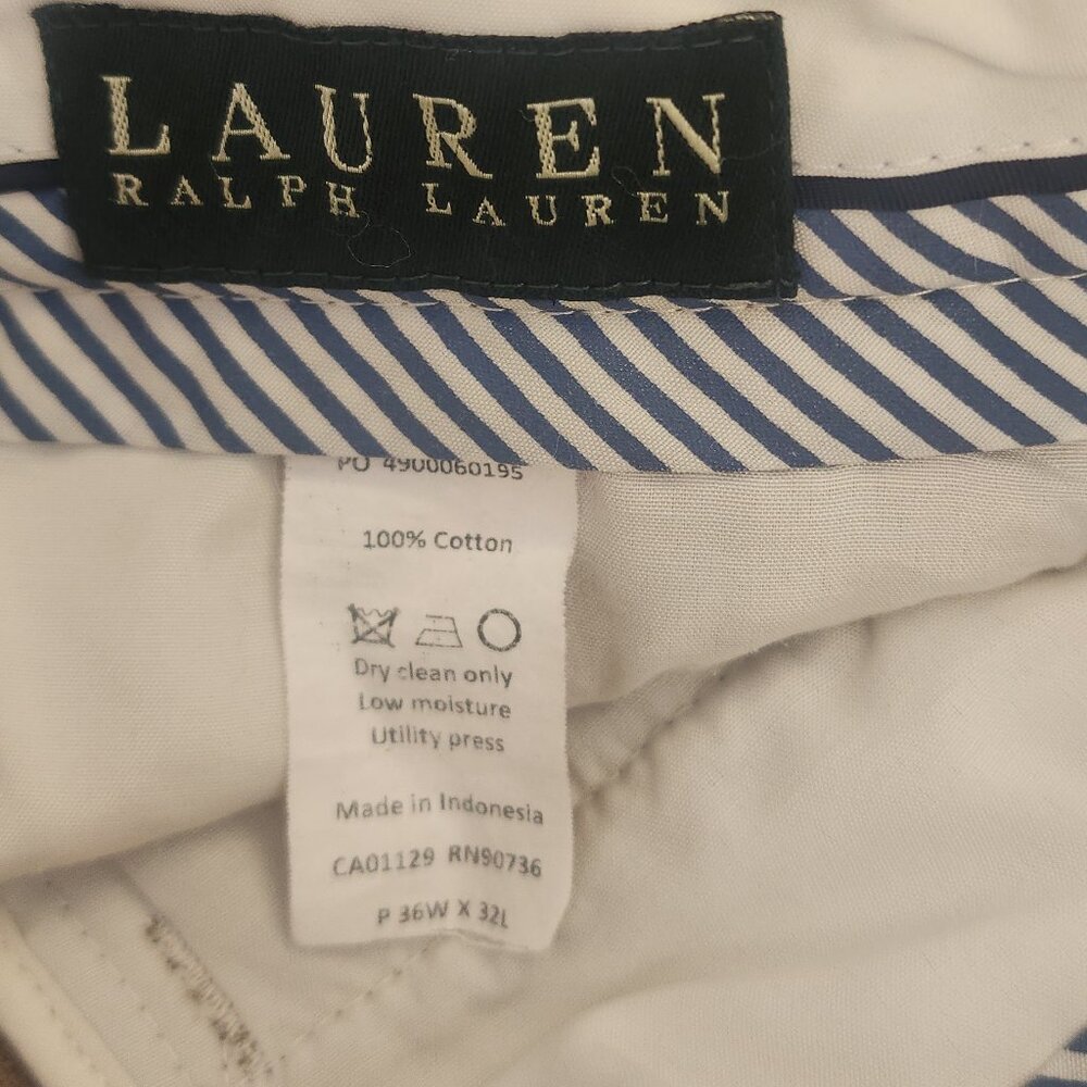 Mens Ralph Lauren corduroy pants 36w x 32l - Picture 3 of 4